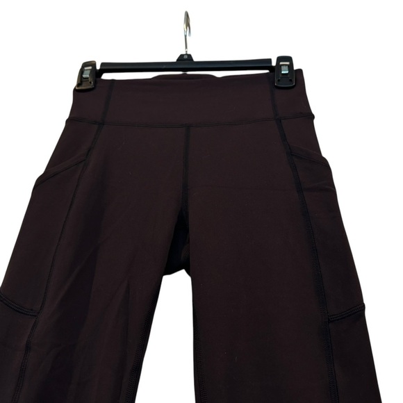 Women’s Lululemon Black Ankle High Rise Leggings With Pockets: Size 4 - Picture 2 of 11